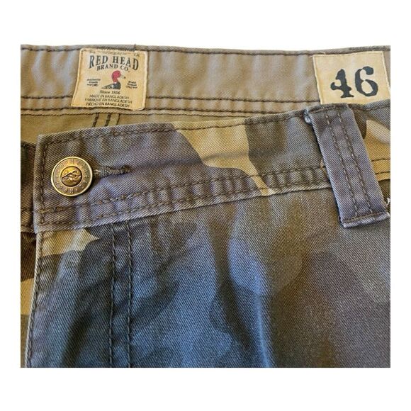 RedHead Men's Camo Cargo Shorts Size 46 - Picture 3 of 8